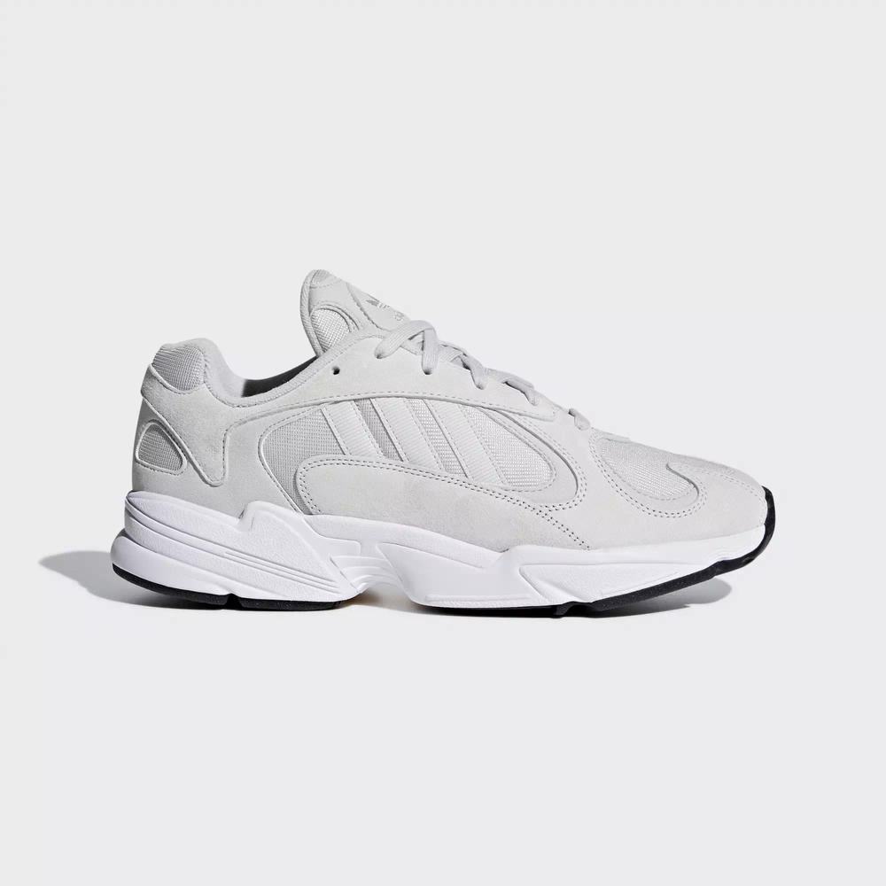Adidas Yung 1 Tenis Grises Para Mujer (MX-19654)